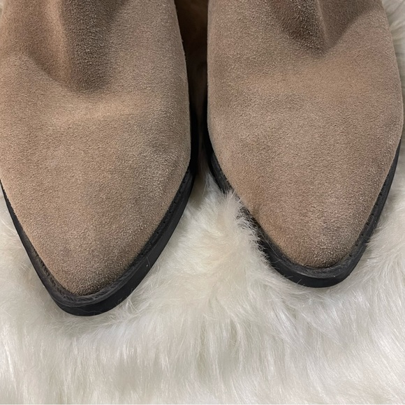 Chelsea & Violet Goldy Suede Booties - Picture 4 of 13